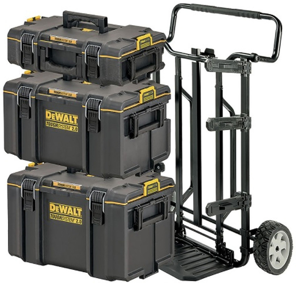 DeWALT DWST83401-1 ToughSystem 2.0 Vozík + 3 kufry 2.0, 4v1