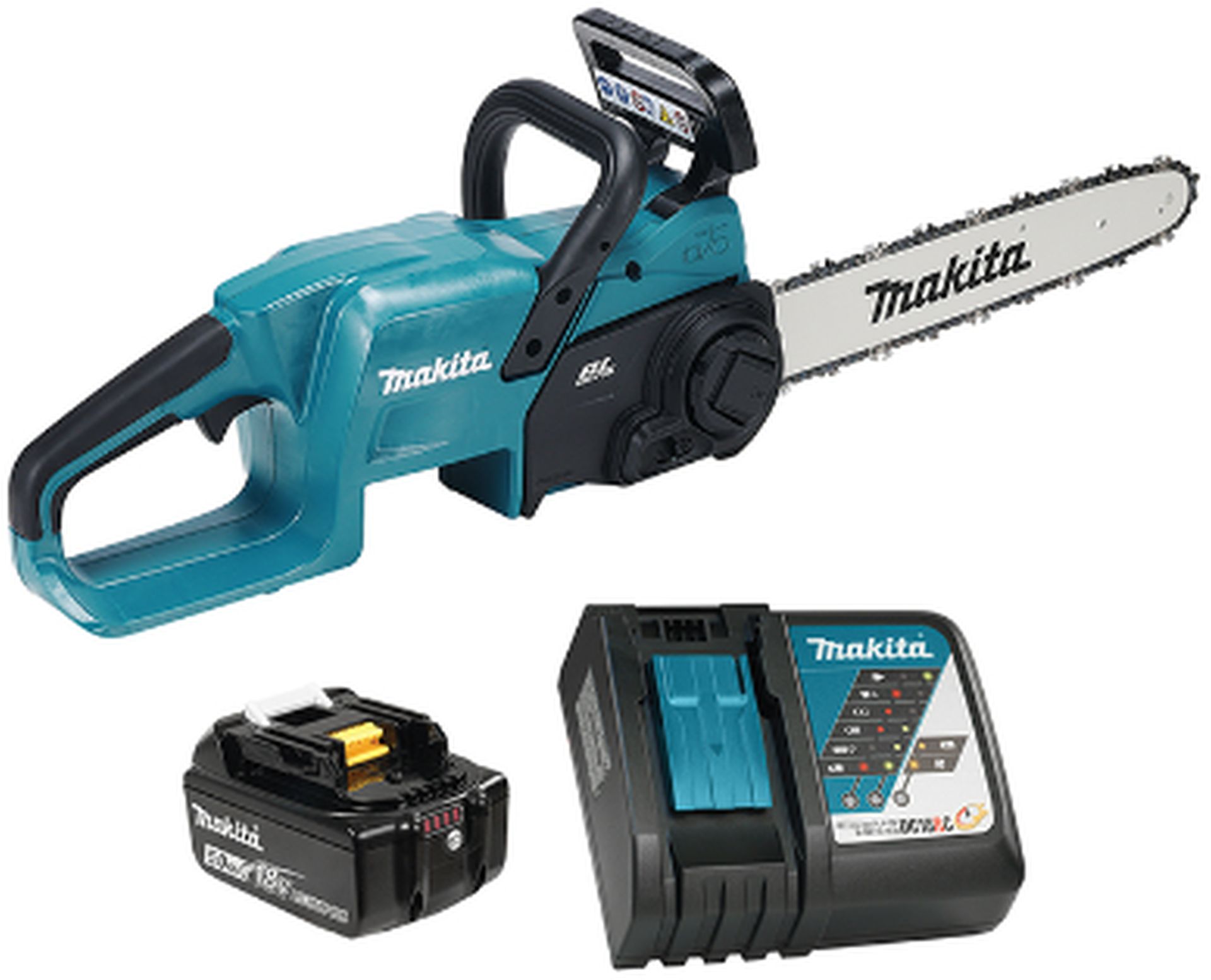 MAKITA DUC357RTX2 Aku řetězová pila 350 mm Li-ion LXT 18V/1x5,0Ah