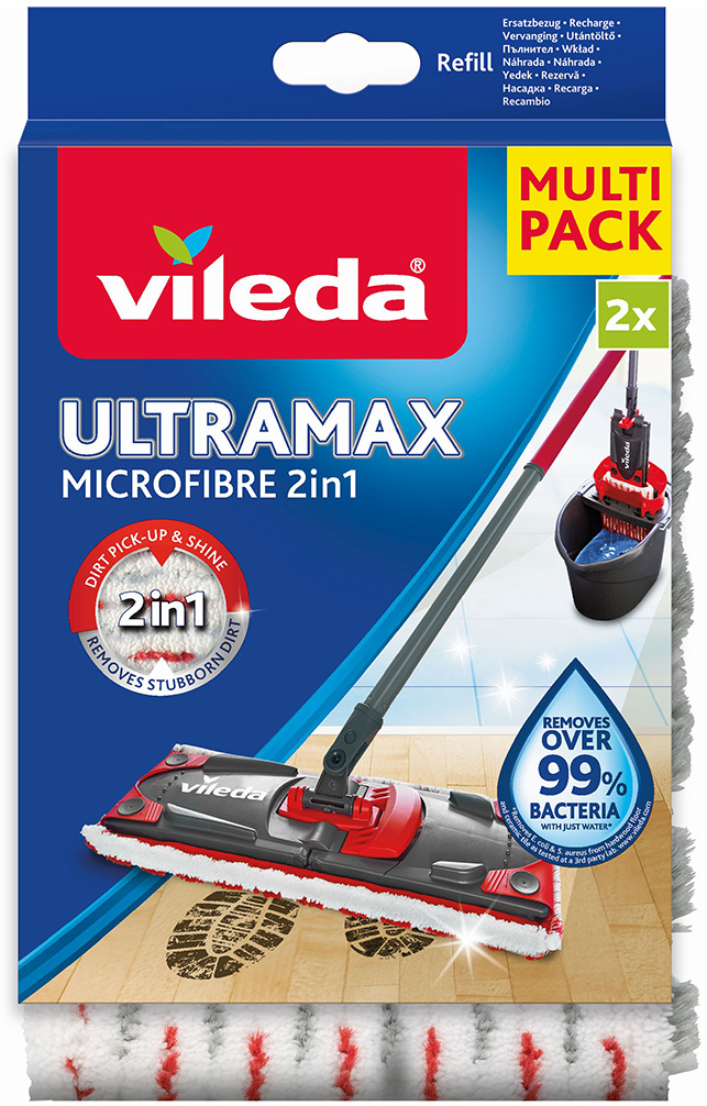 VILEDA Ultramax Microfibre 2v1 náhrada 2ks 167721