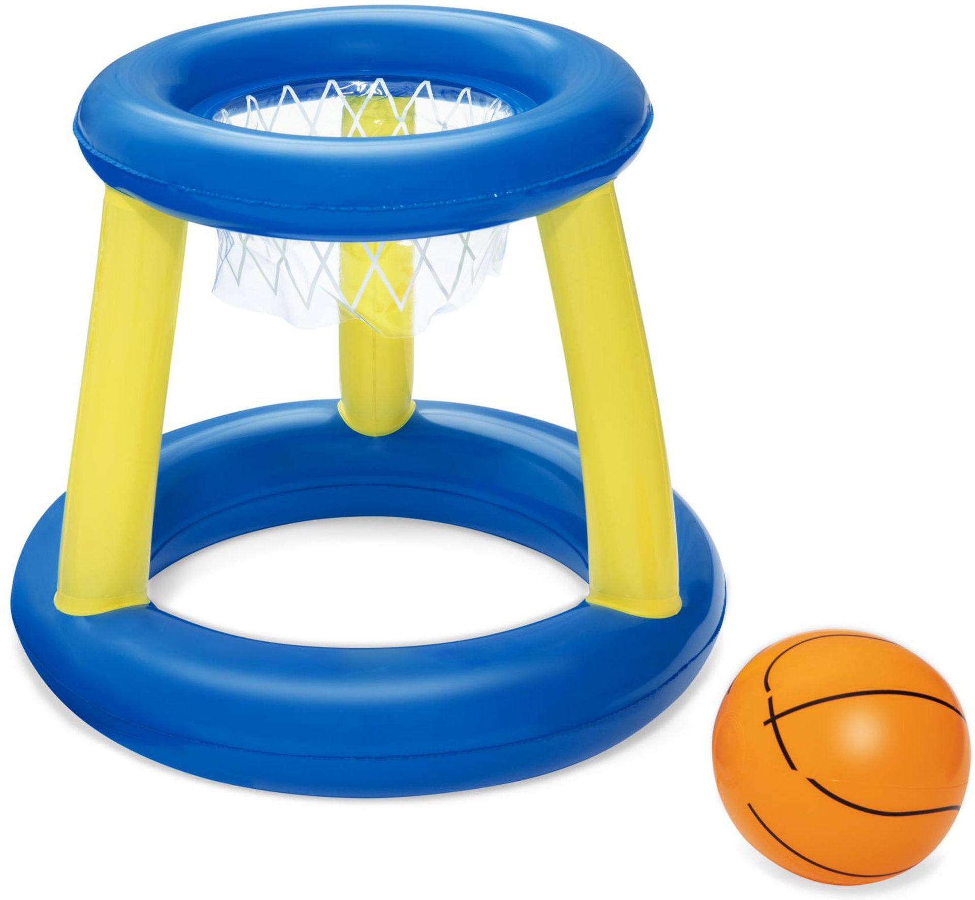 BESTWAY Splash &#039;N&#039; Hoop Nafukovací basketbalový koš s míčem 59 x 49 cm 52418
