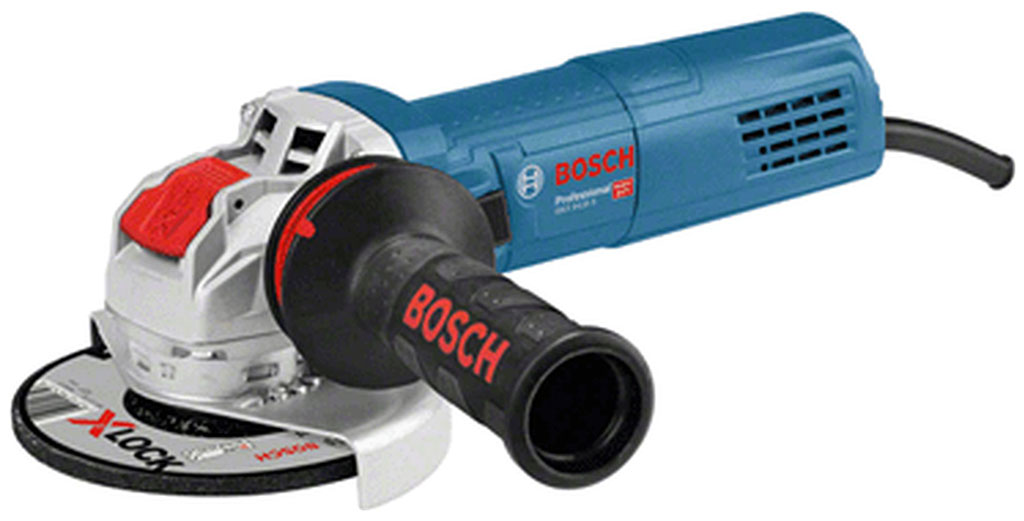 BOSCH GWX 9-125 S PROFESSIONAL Úhlová bruska s X-LOCK, 125mm, 900W 06017B2000
