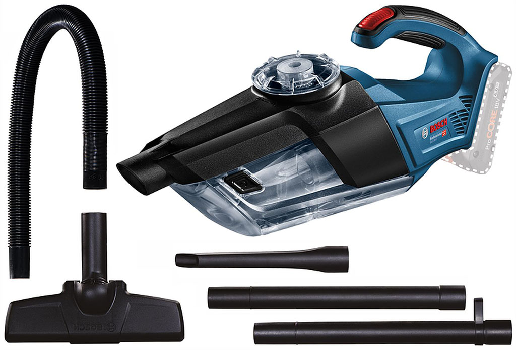 BOSCH GAS 18V-1 PROFESSIONAL Akumulátorový vysavač 06019C6200