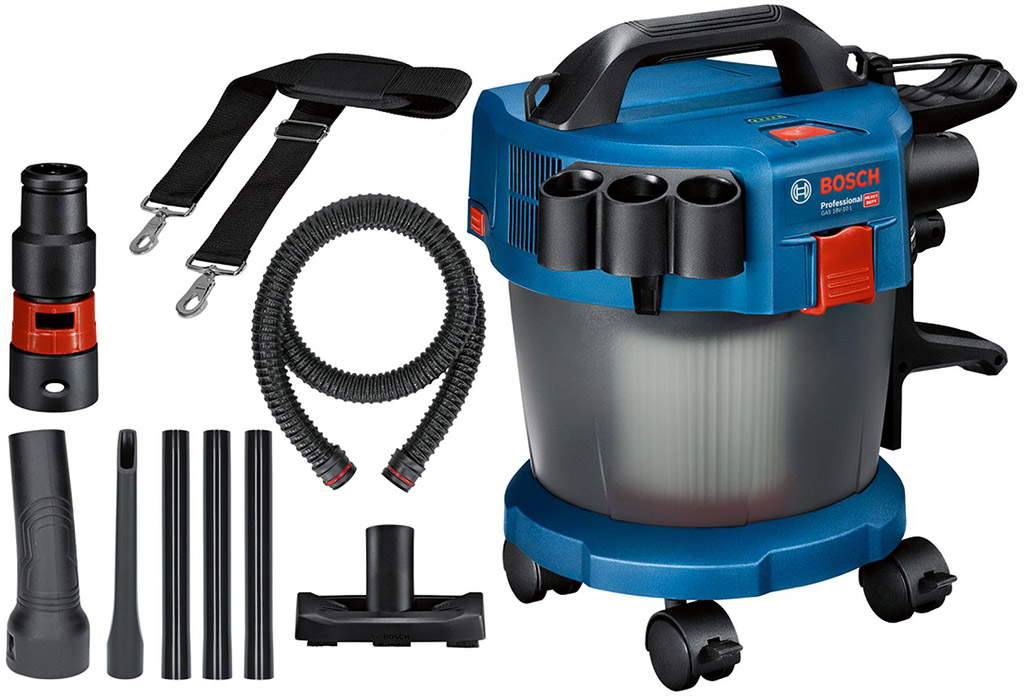 BOSCH GAS 18V-10L PROFESSIONAL Aku vysavač 06019C6302