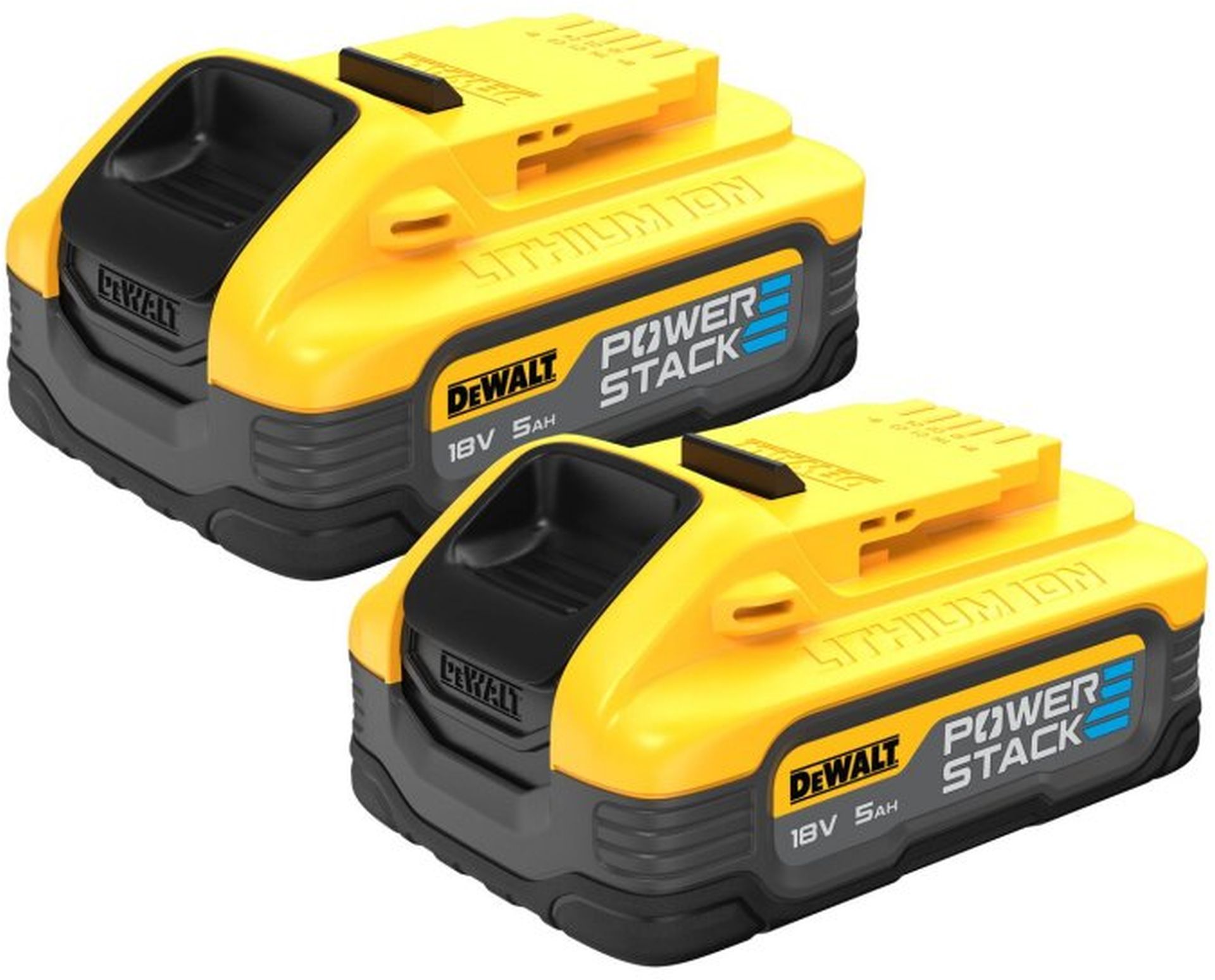 DeWALT DCBP518H2 PowerStack XR (5,0 Ah/18 V) (2ks) akumulátor