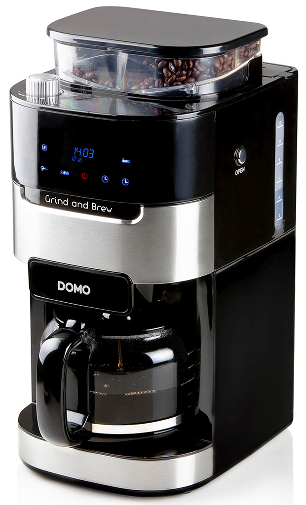DOMO Kávovar s mlýnkem, digitální, 900W DO721K
