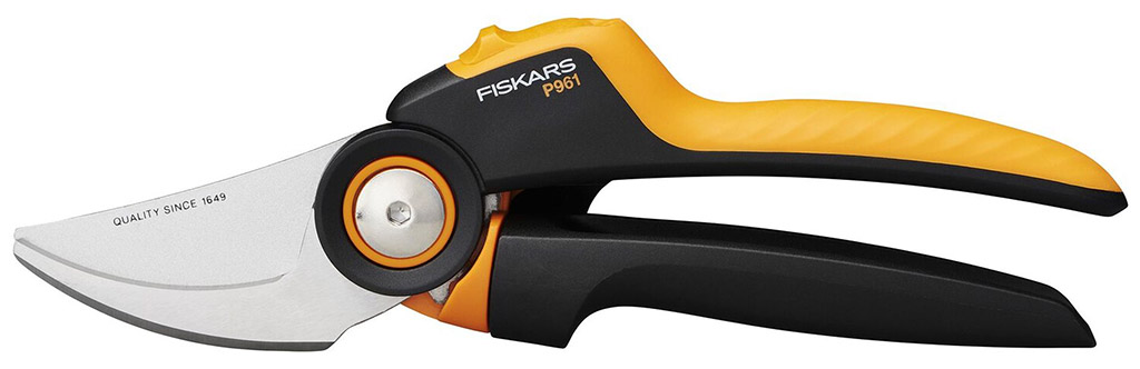 FISKARS X-series PowerGear L, P961 Nůžky zahradní, dvoučepelové, 22,2cm 1057175