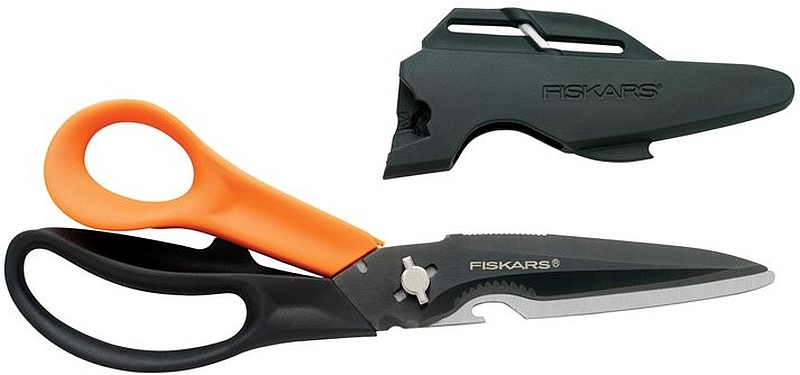 Fiskars Cuts More 5v1 Nůžky univerzální, 23cm 715692 (1000809)