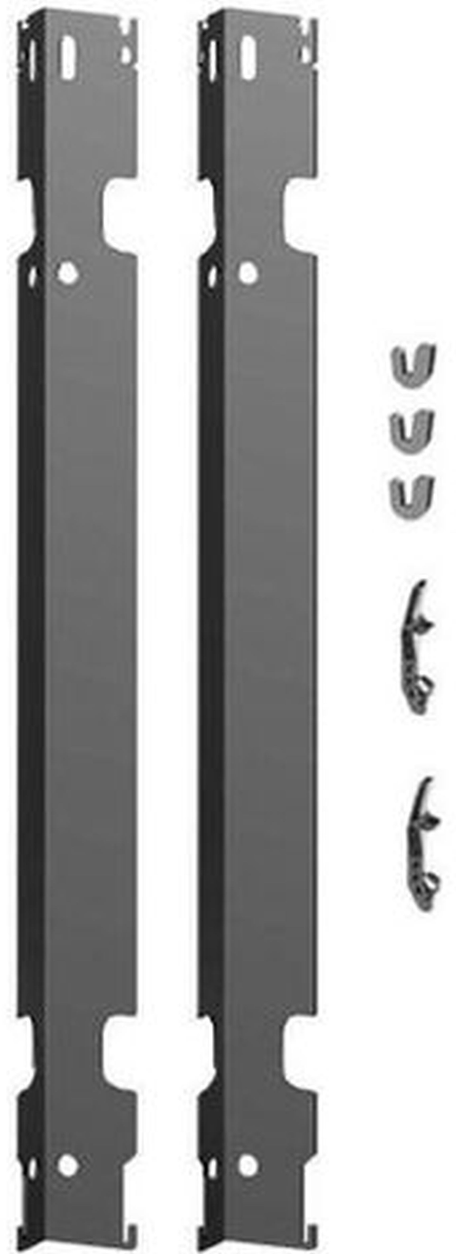 Kermi Sada stěnových konzilí (dlouhých) pro desková otopná tělesa Verteo, 2200 mm, bílá ZB02610004