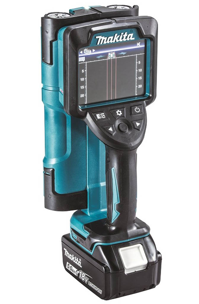 MAKITA DWD181ZJ Aku detektor Li-ion LXT 14,4/18V,bez aku Z, MAKPAC 2