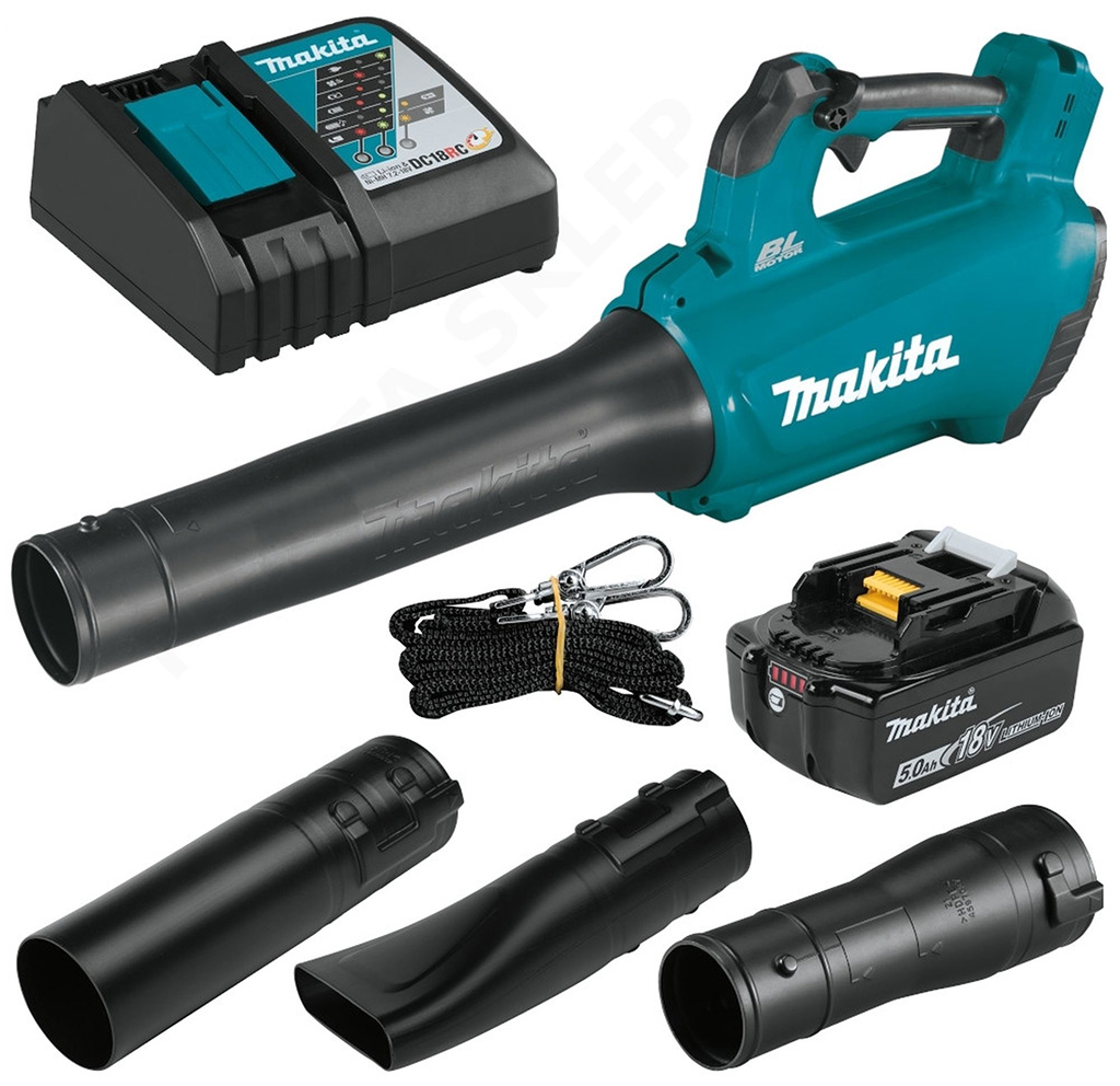 MAKITA DUB184RT Aku ofukovač Li-ion LXT (1x 18V/5,0Ah)- 780 m3/hod