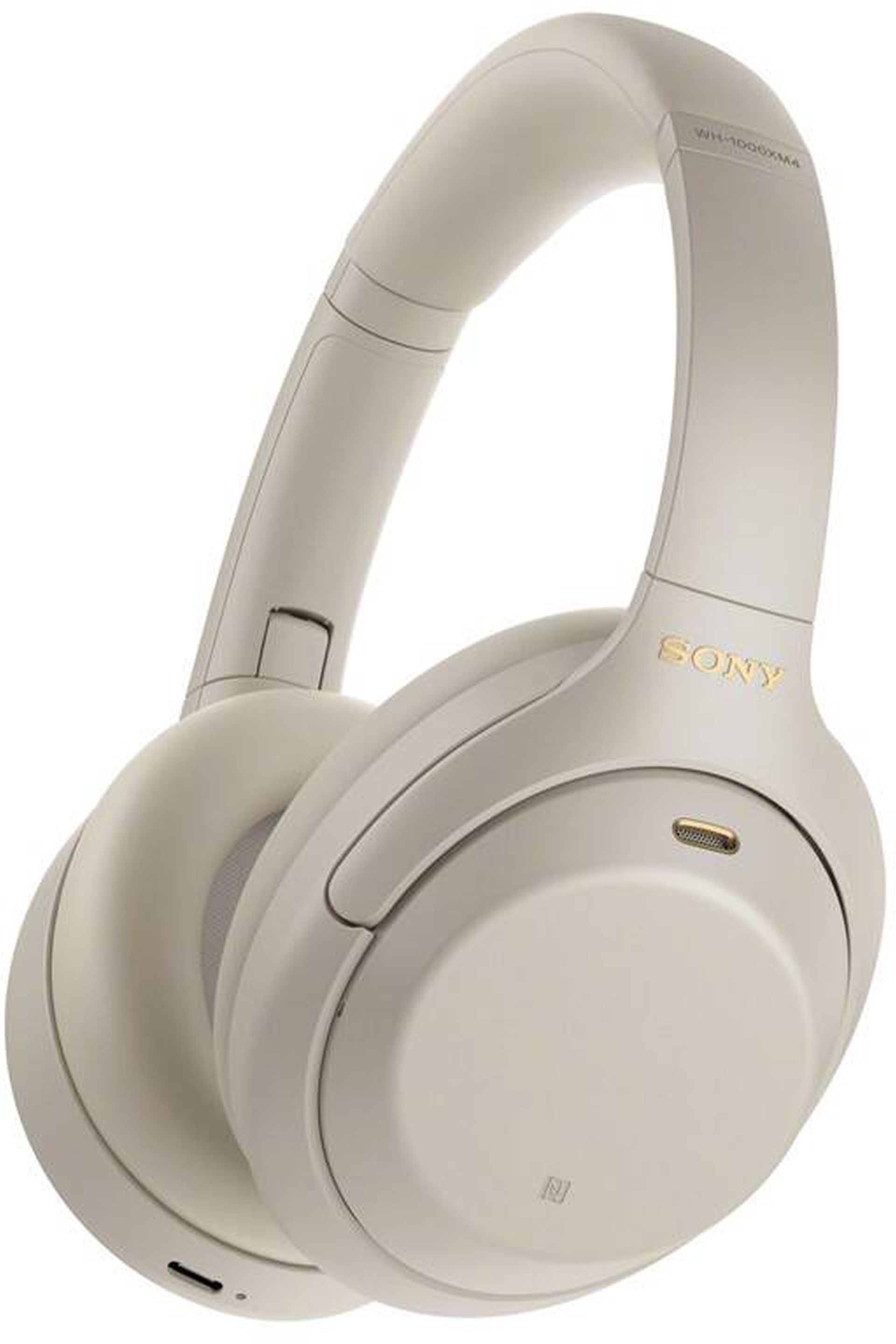 SONY WH1000XM4 Bezdrátová sluchátka, Bluetooth, stříbrná