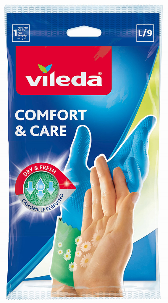 VILEDA Rukavice Comfort & Care L 105387