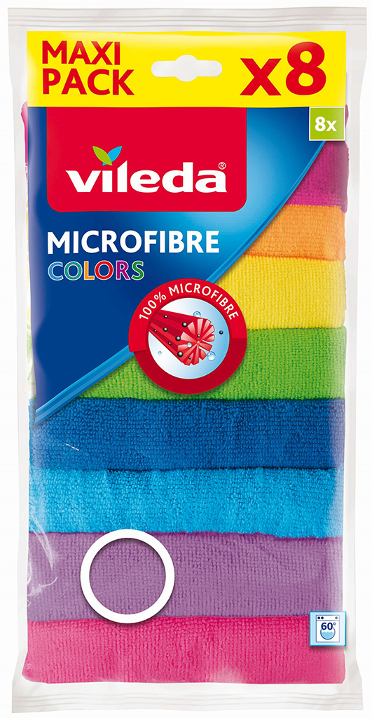 VILEDA Mikrohadřík Colors 8 ks 151501