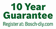 BOSCH DIY - 10 let záruky